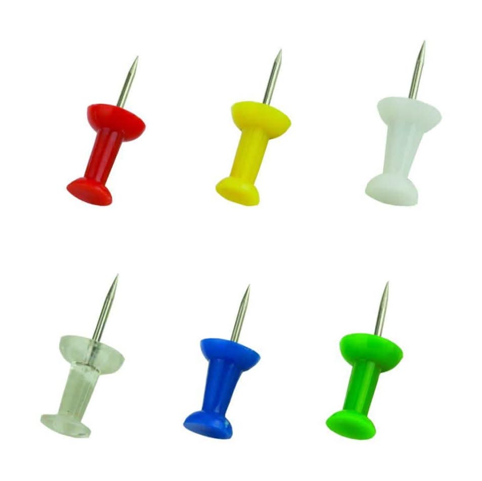 Everbilt Multi-Color Push Pin Assortment (120-Pack)