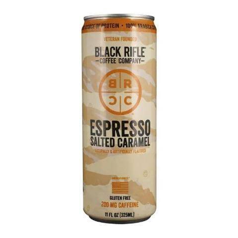 Black Rifle Coffee Company Espresso Coffee, Salted Caramel (11 fl oz)