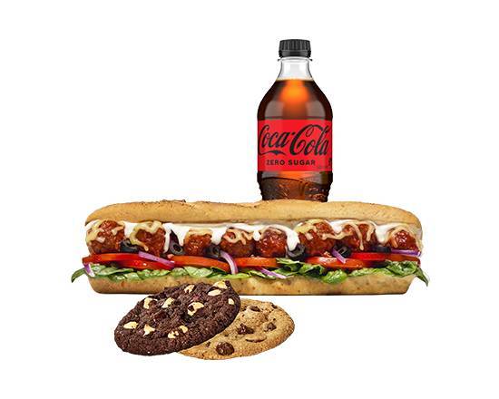 Italian Meatball Subway Footlong® Combo