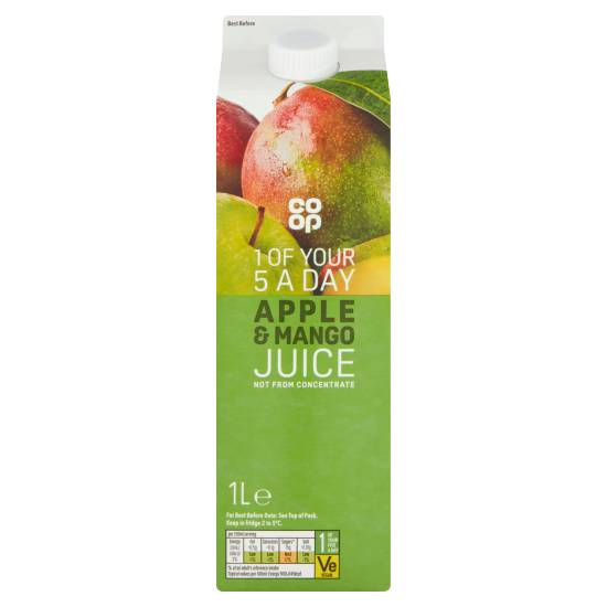 Co-Op 100% Pressed Apple & Mango Juice 1 Litre