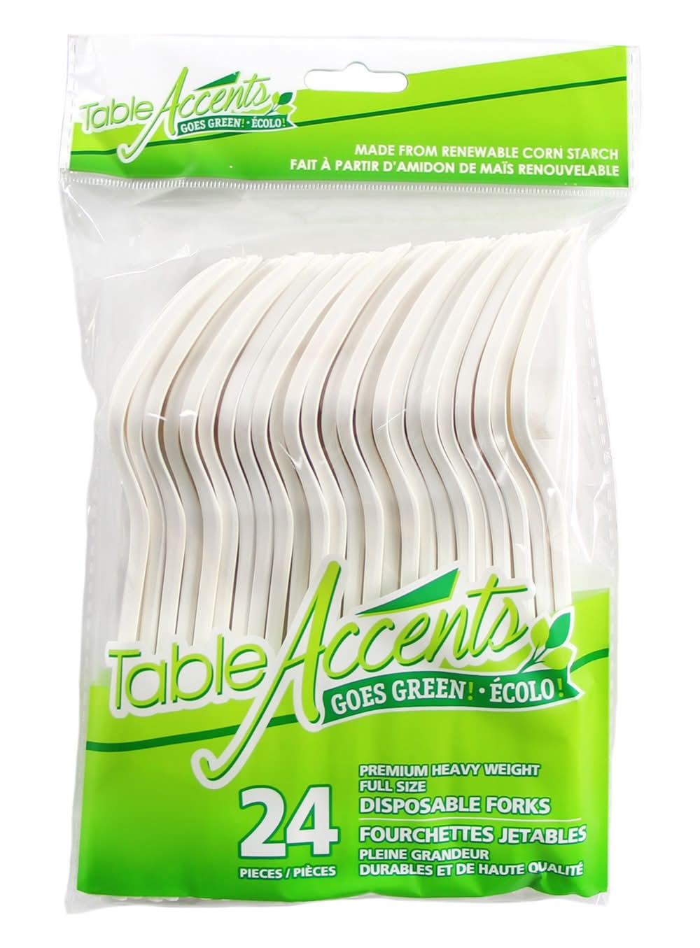 Table Accents Disposable Forks (24 ct)