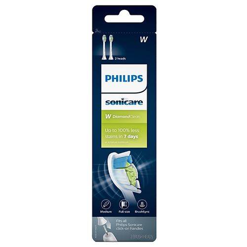 Philips Sonicare W DiamondClean Replacement Brush Heads - 2.0 ea