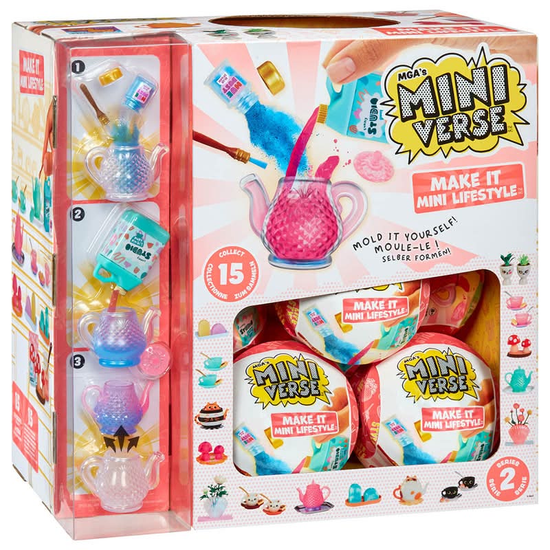 MGA's Miniverse · Make it mini lifestyle juguetes coleccionables en miniatura serie 2