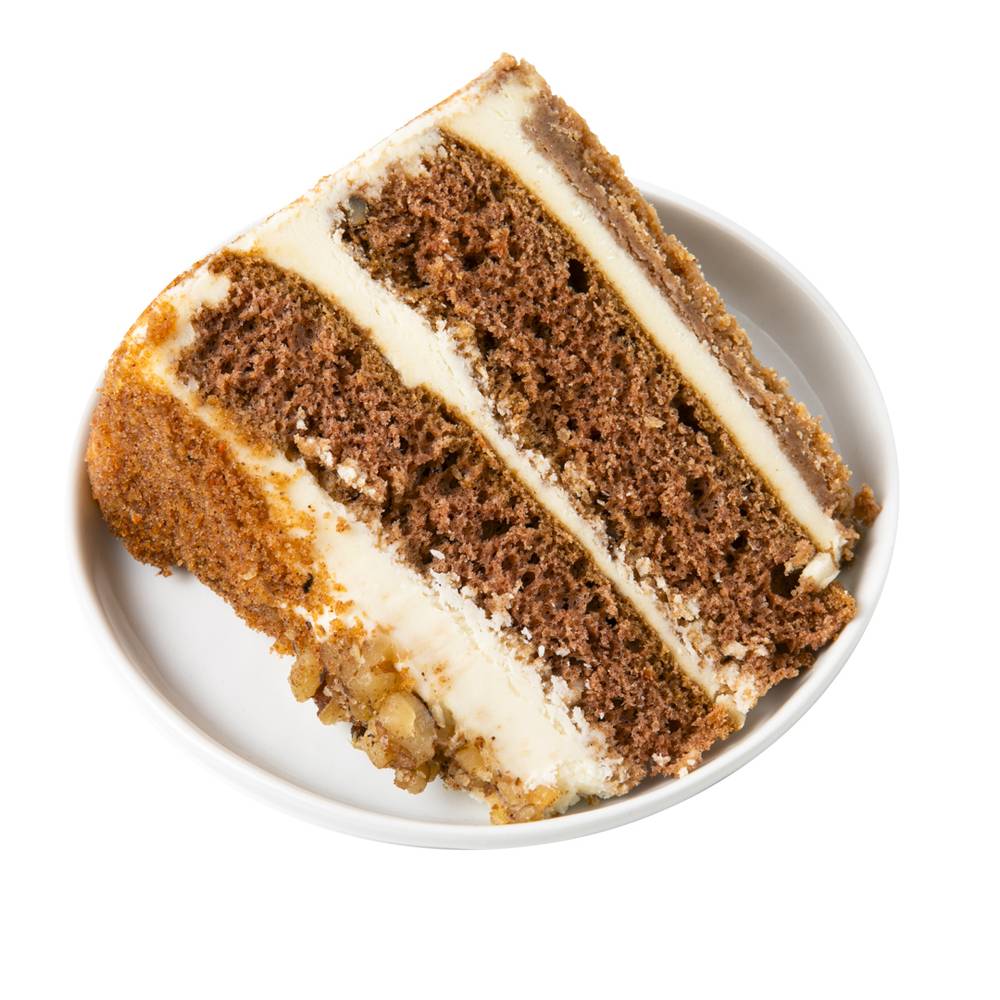 Carrot Cheesecake Slice