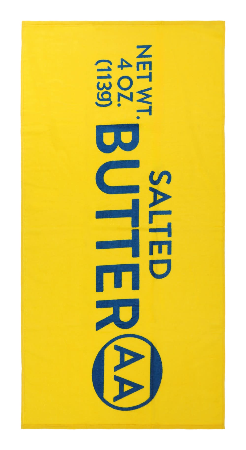 Printed Beach Towels Salted Butter, 58x28 in, Salted Butter