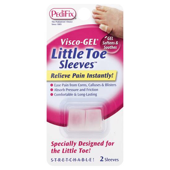 Pedifix Visco-Gel Little Toe Sleeves (2 ct)