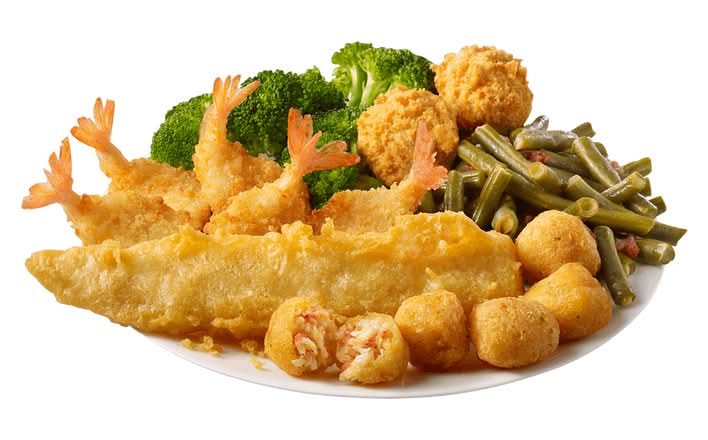 Lobster Bites, Fish & Shrimp