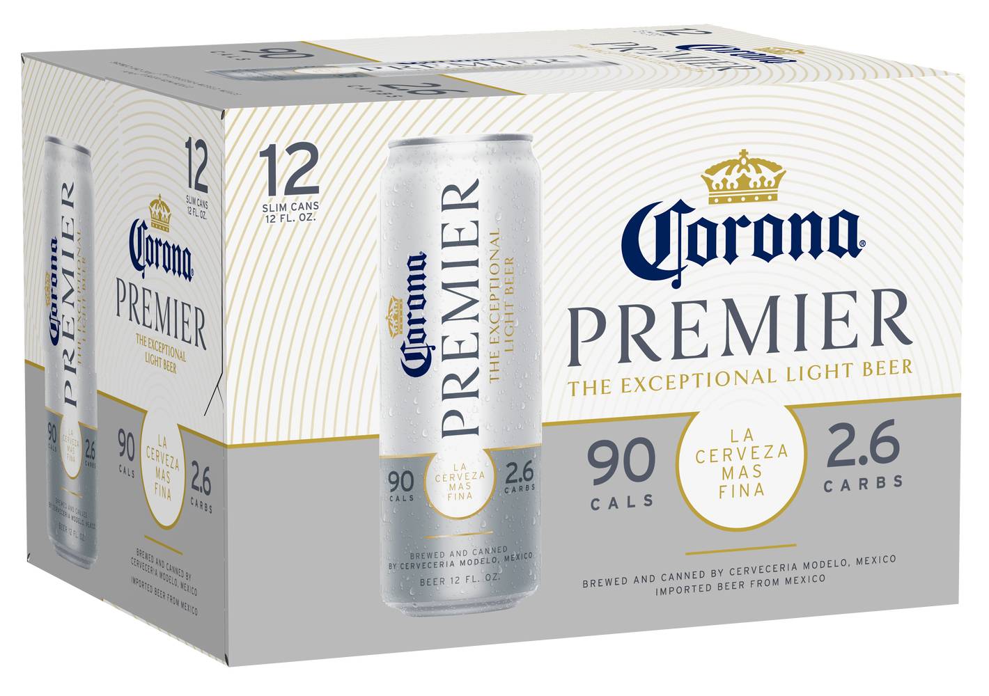 Corona Premier Mexican Lager Light Beer (12 pack, 12 fl oz)