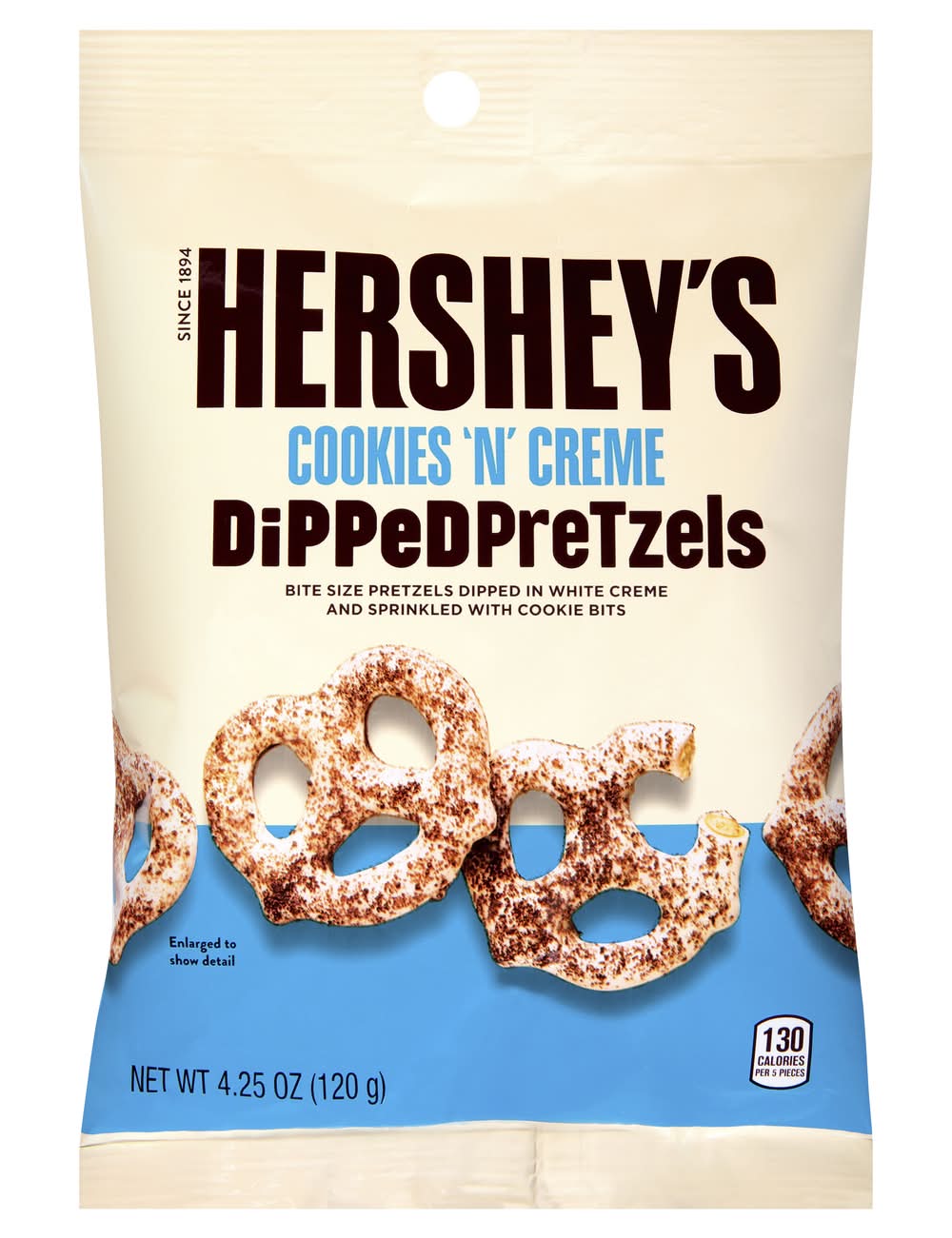 Hershey's Cookies N Creme Dipped Pretzels (4.8 oz)