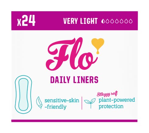 Flo Bamboo Liners (24 pack)