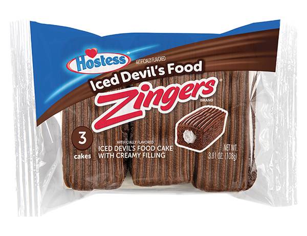 Hostess Devil's Food Zingers 3.81oz