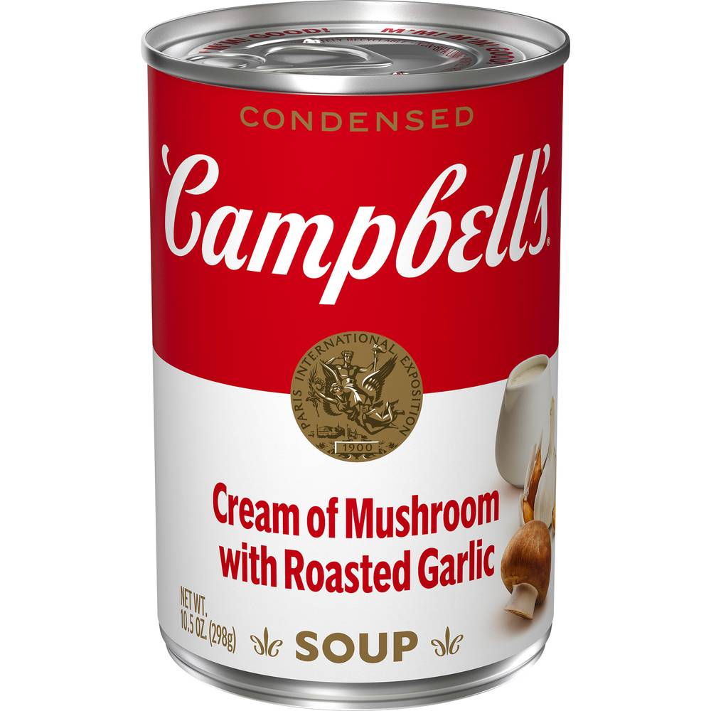 Campbell's Cream Of Mushroom With Roasted Garlic Soup (10.5 oz)