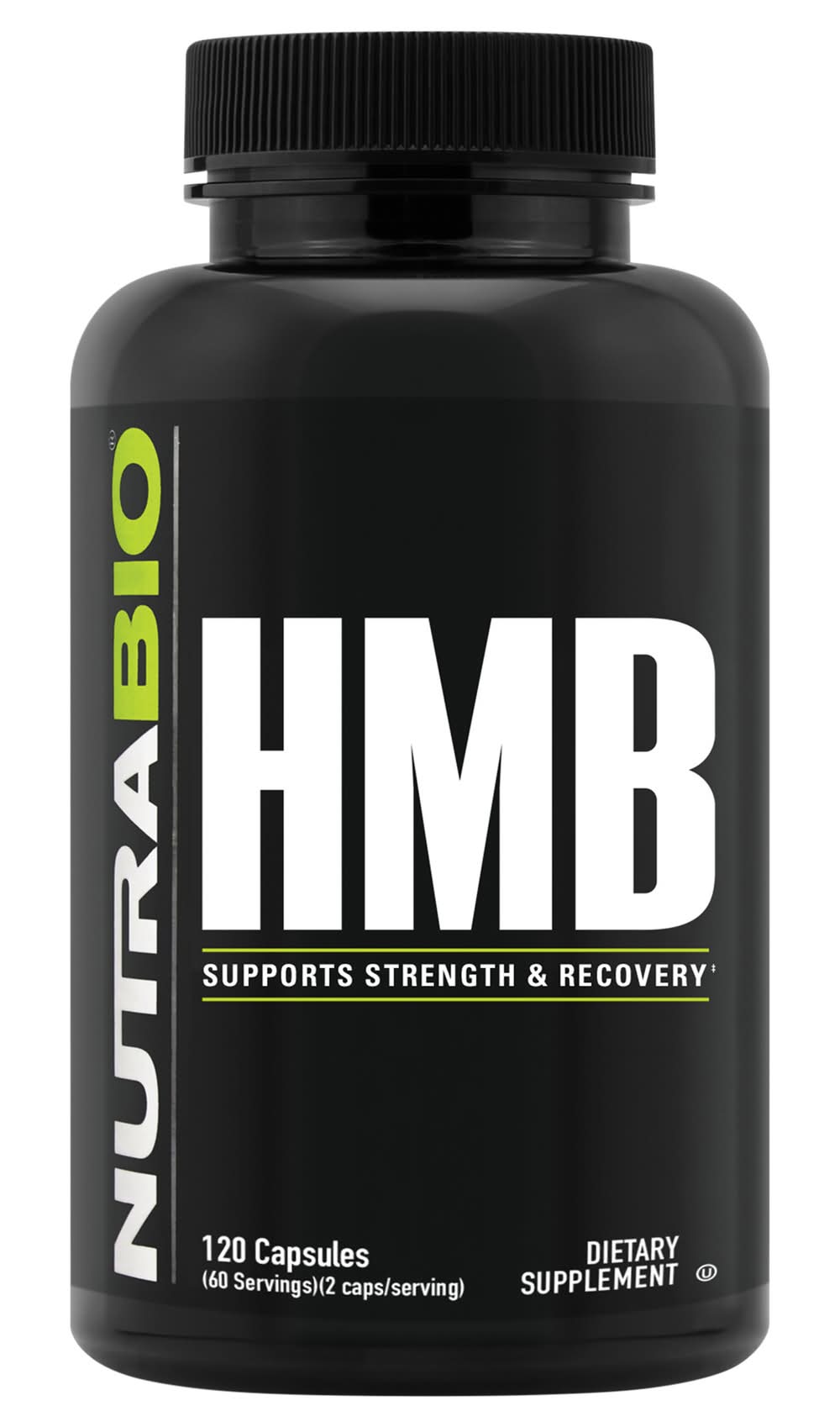 NutraBio Hmb Supports Strength & Recovery Dietary Supplements Capsules (120 ct)