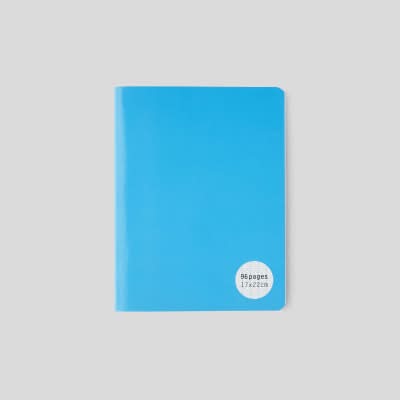 Monoprix - Cahier 96 pages, 17x22CM (180g)