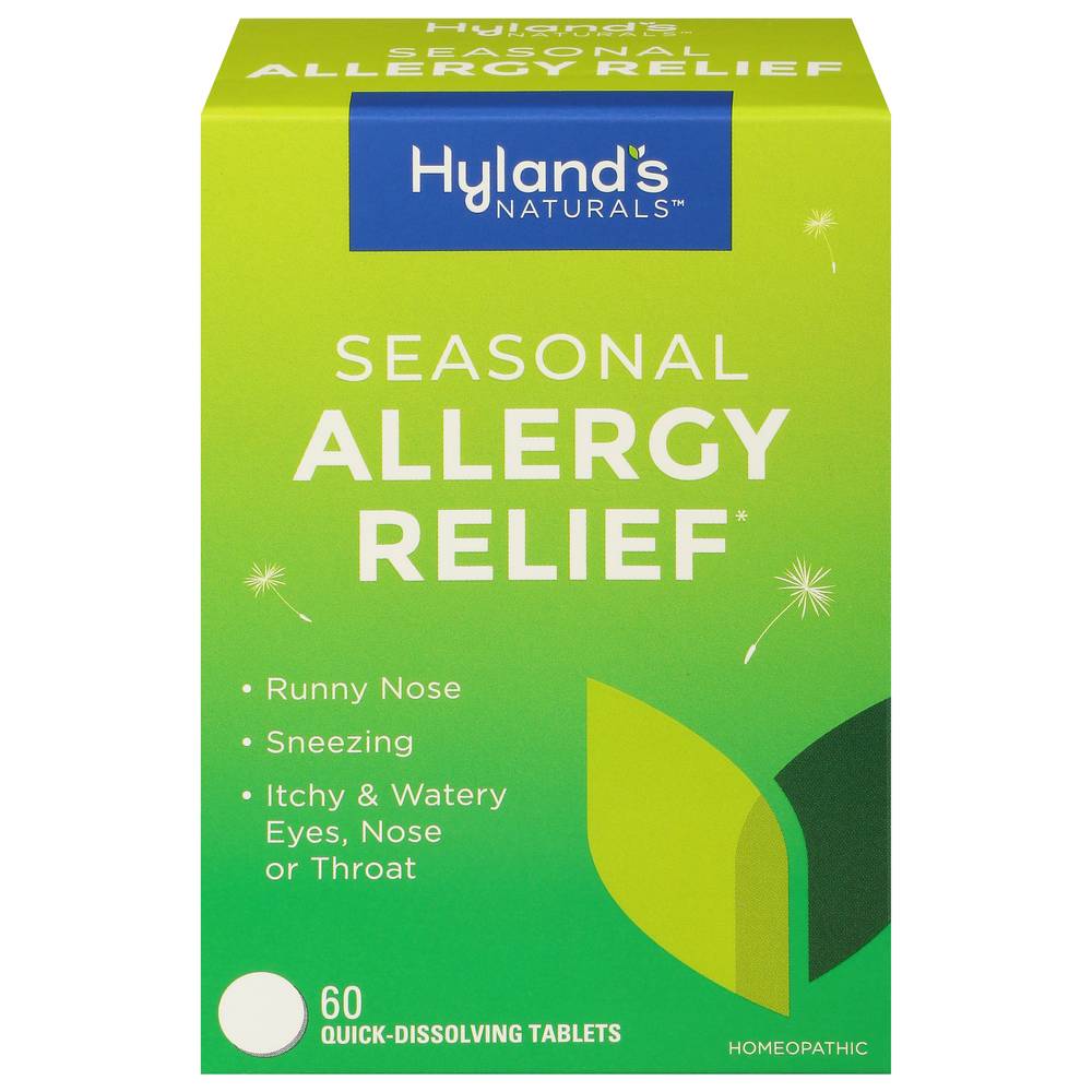 Hyland's Naturals Seasonal Allergy Relief Tablets (60 ct)