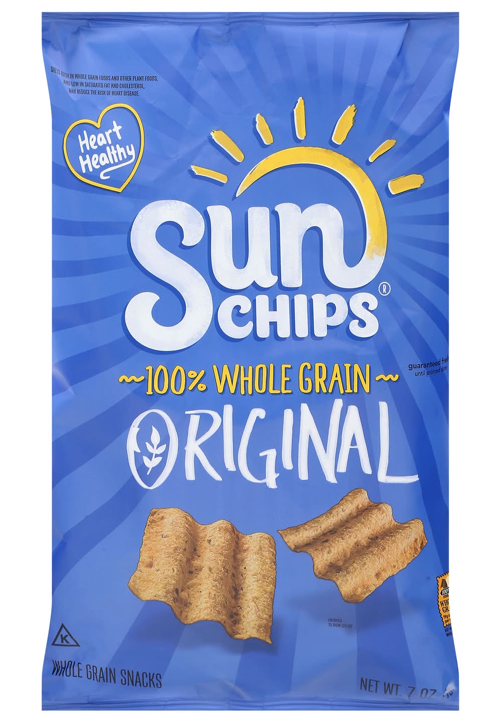 Sun Chips Whole Grain Snack Chips, Original (7 oz)