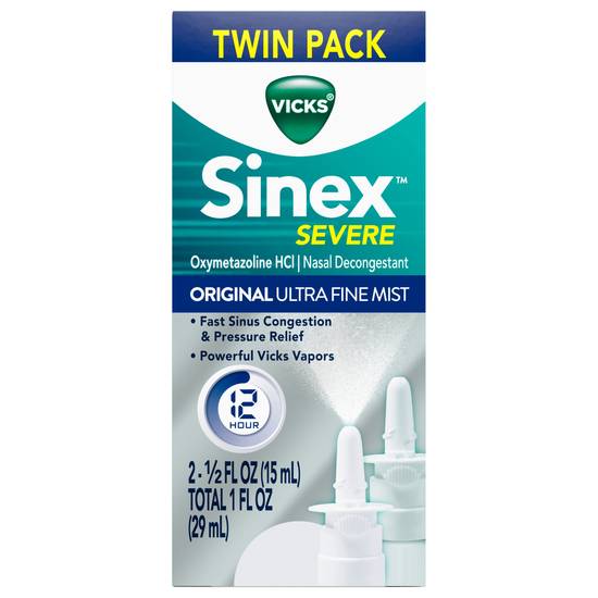 Vicks Sinex Severe Nasal Spray (2 ct)