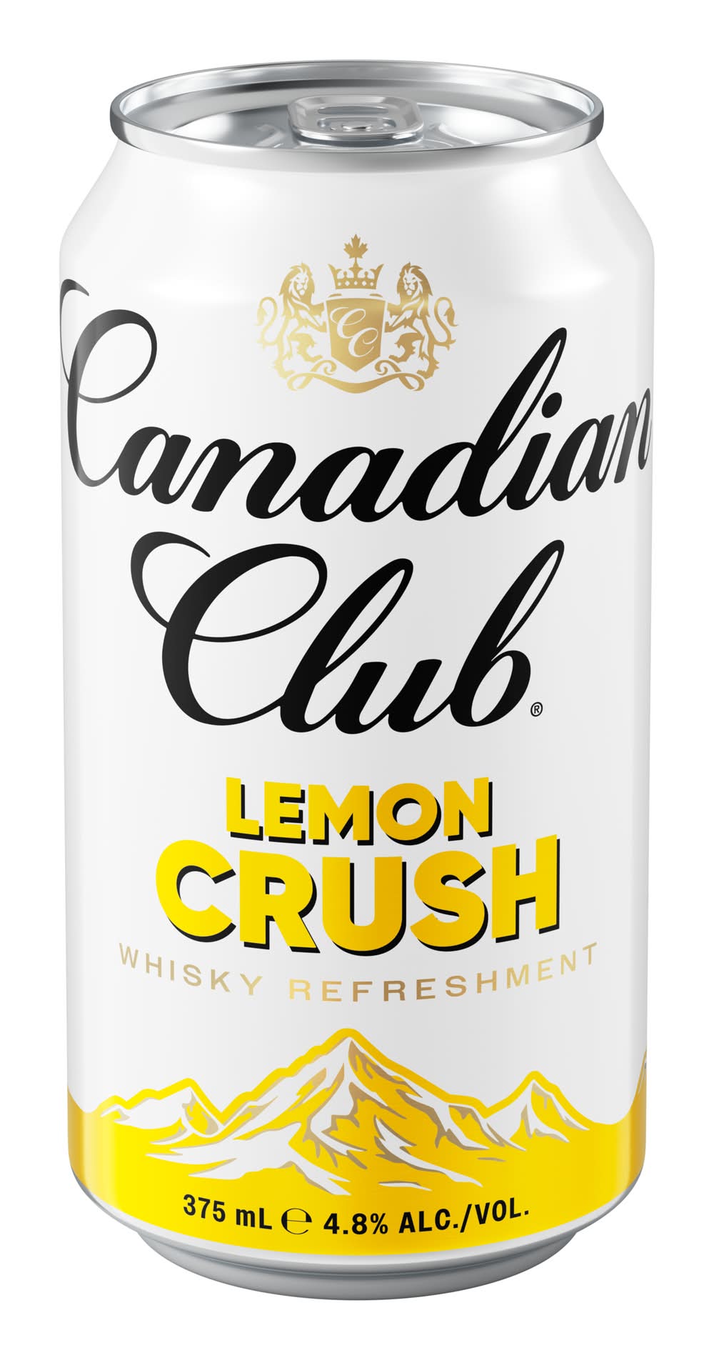 Canadian Club Ready To Drink Whisky Cocktail, Lemon Crush (375mL)