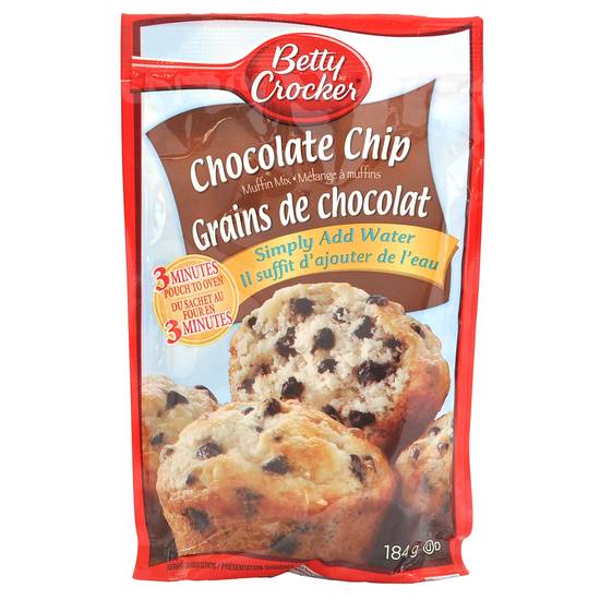 Betty Crocker Chocolate Chip Muffin Mix (184 g)