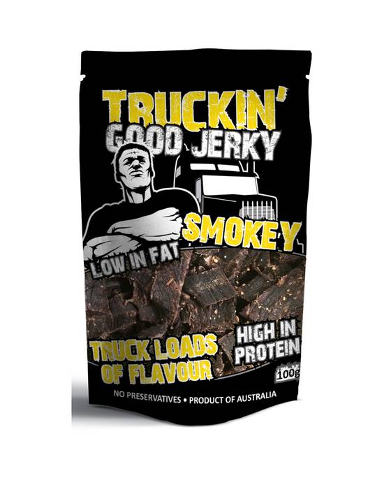 Truckin Good Jerky Smokey 100g