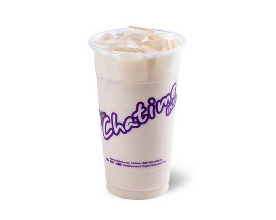 Cold Jasmine Green Milk Tea