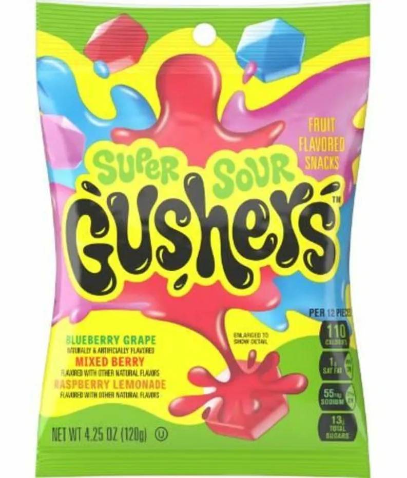 Super Sour Gushers (4.25oz)