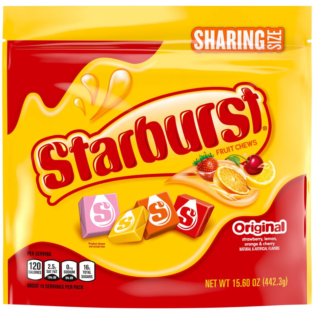 Starburst Sharing Size Original Fruit Chews (15.6 oz)