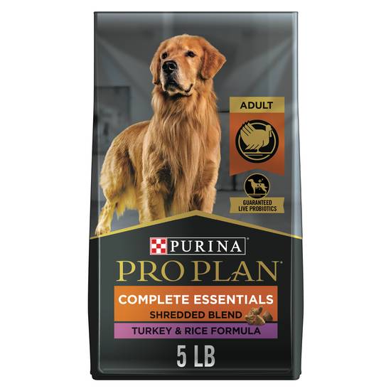 Purina Pro Plan Complete Essentials Shredded Blend Dog Food (turkey- rice)
