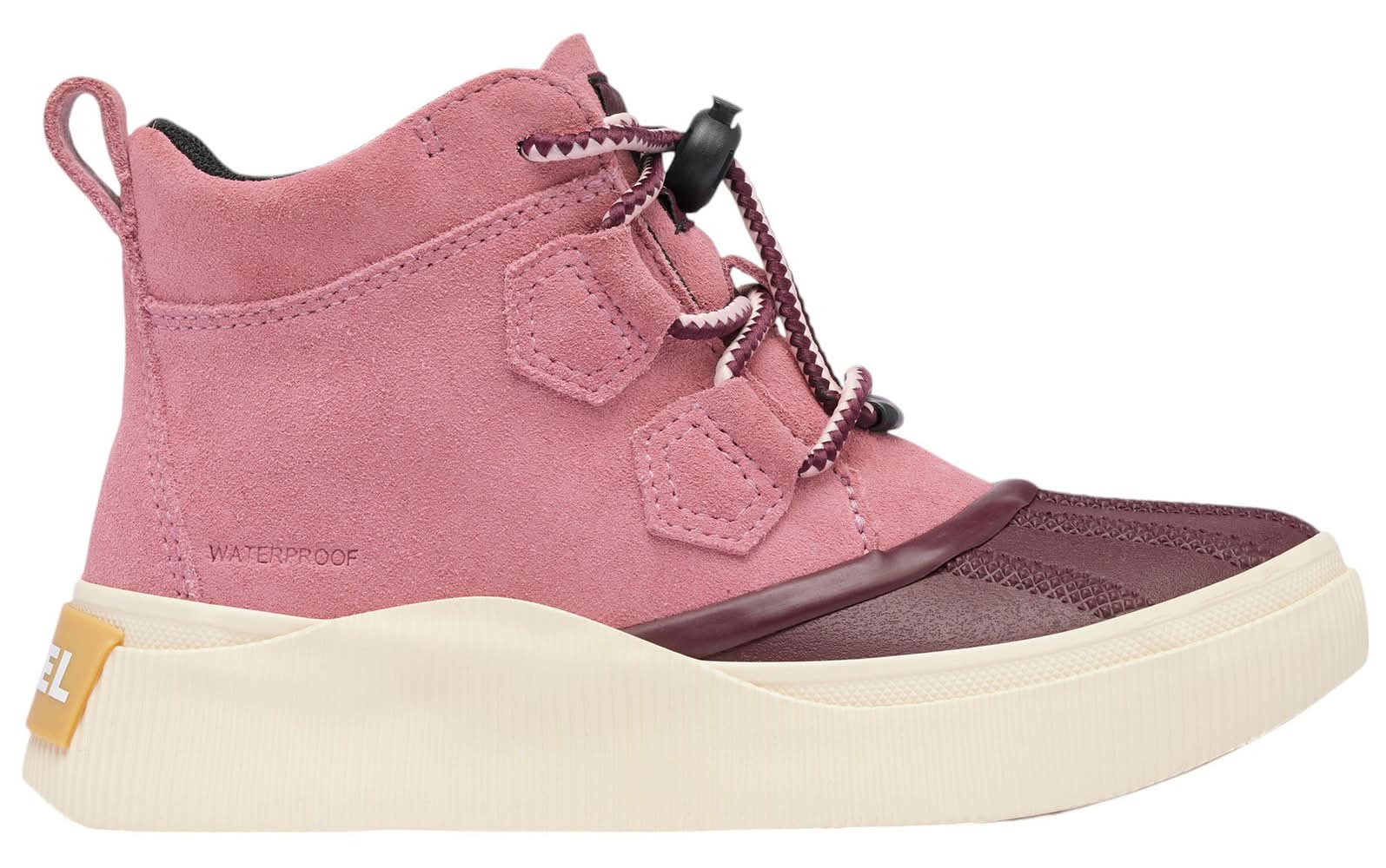 Sorel Youth Out N About IV Classic Waterproof Boot (Mauve, 2.0)