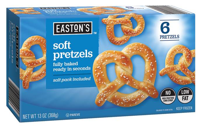 Easton's Soft Fully Baked Pretzels
