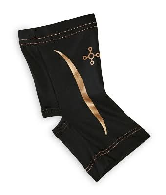Tommie Copper Sport Compression Ankle Support Sleeve, L-XL, Black