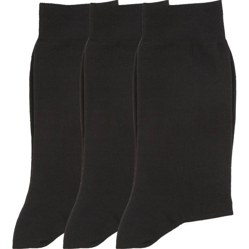 Dim - Mi chaussettes en coton pour hommes, noir (3)