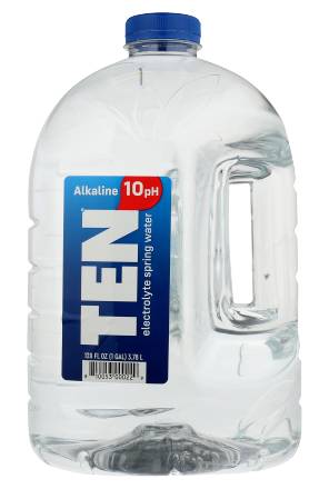 Ten Alkaline Spring Water With Electrolytes (128 fl oz)