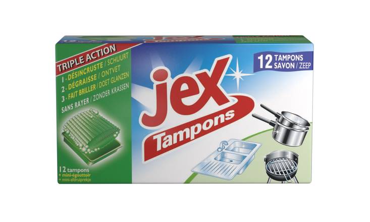 Jex - Tampons savons (12 pièces), Delivery Near You