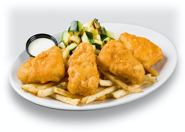 PLANT-BASED BATTERED "FISH" & CHIPS