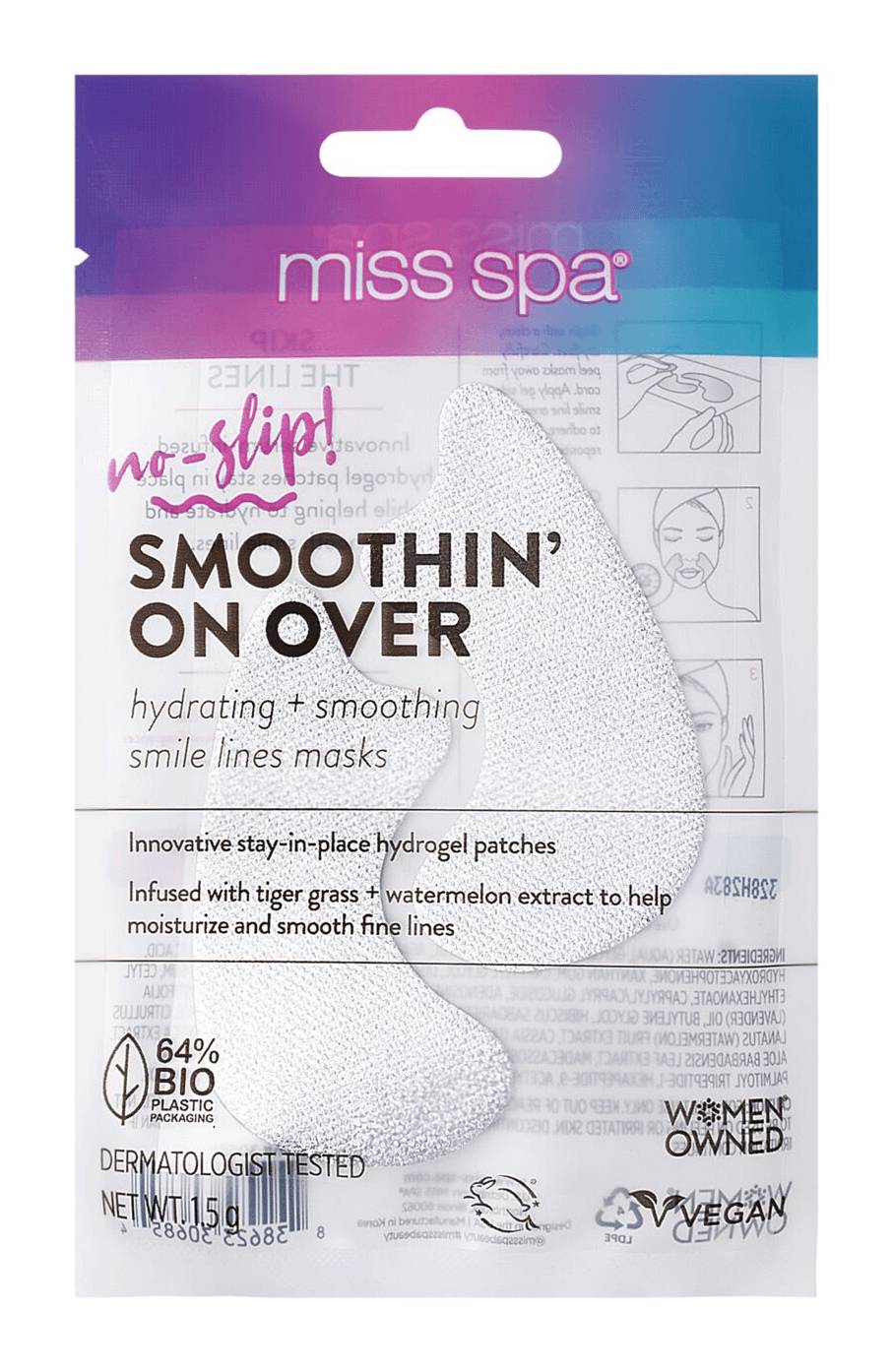 Miss Spa Hydrating + Smoothing Smile Lines Mask (1.5 g)