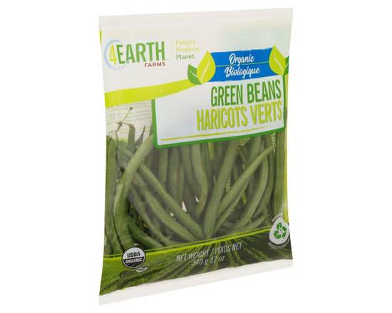 4Earth Farms · Organic Green Beans (12 oz)