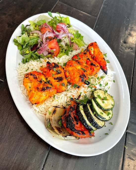 Chicken Kabob Plate
