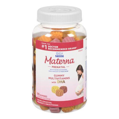Materna Prenatal Multivitamins With Dha Gummies (90 units)