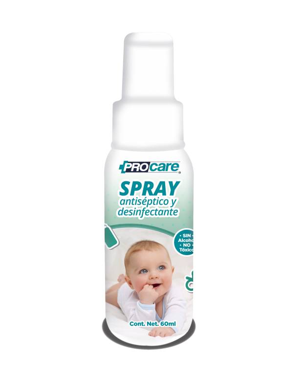 Procare antiséptico y desinfectante en spray (60 ml)