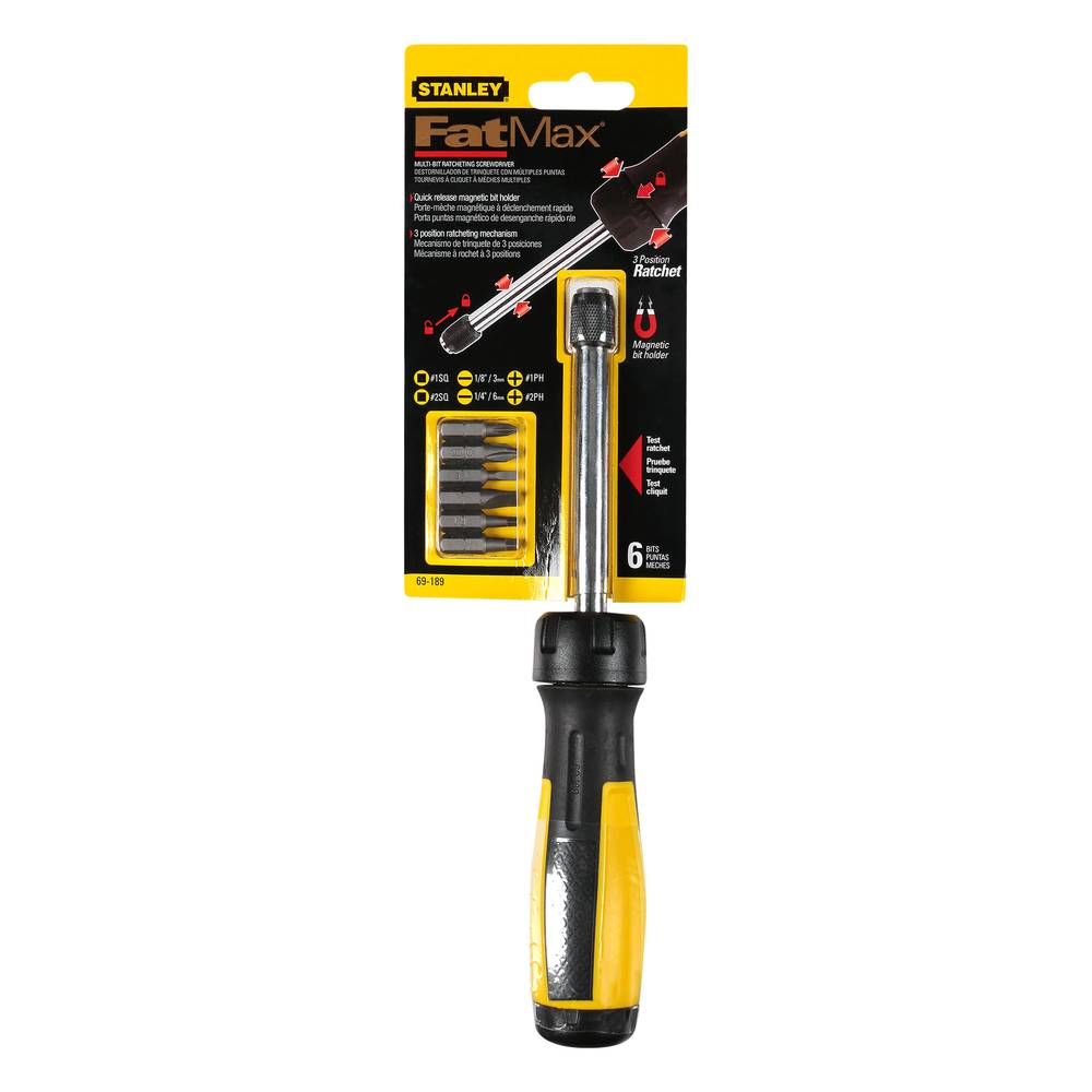 Stanley Fatmax 3 Position Ratcheting Screwdriver