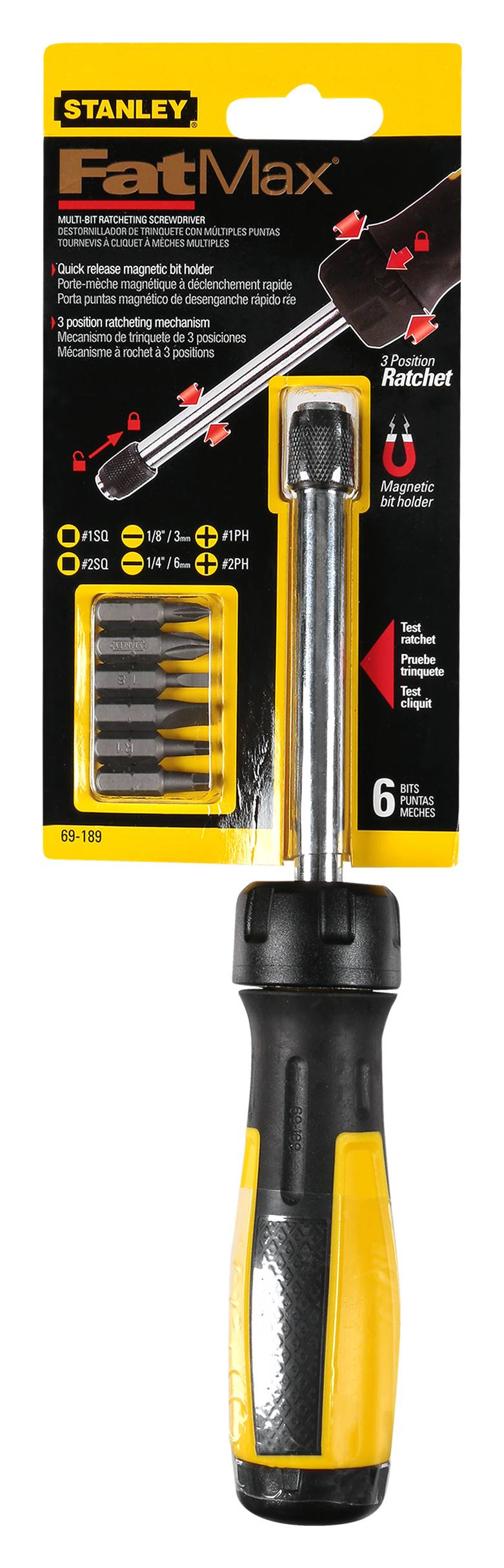 Stanley Fatmax 3 Position Ratcheting Screwdriver