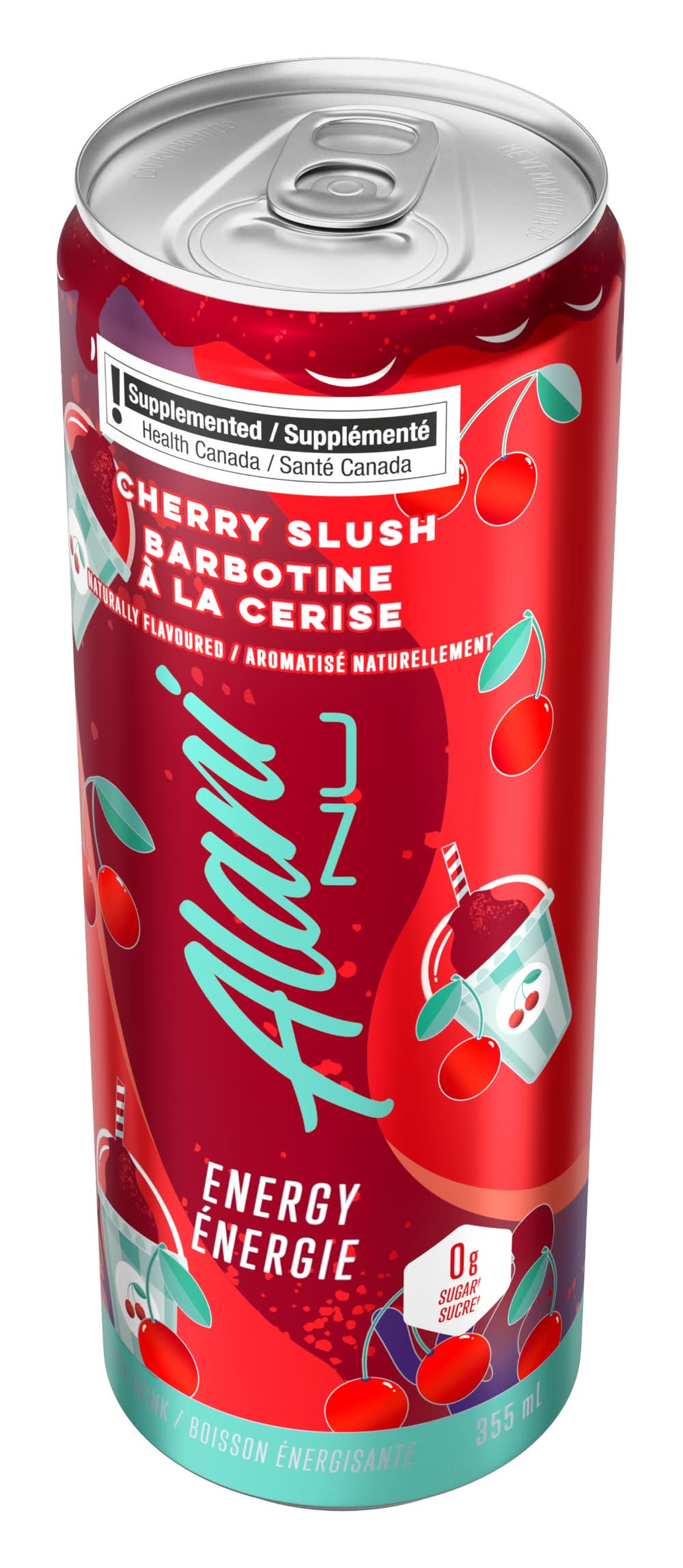 Alani nu boisson énergisante à la cerise - cherry energy drink (355 ml)