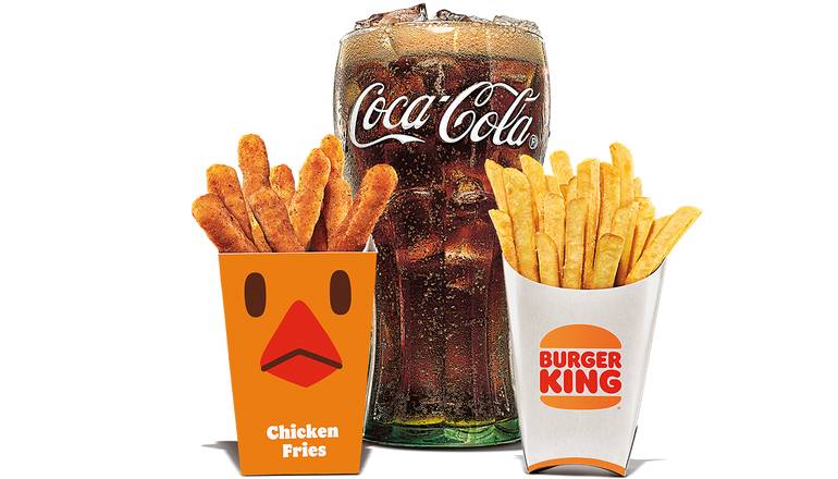 9 Pc. Chicken Fries Combo Medium