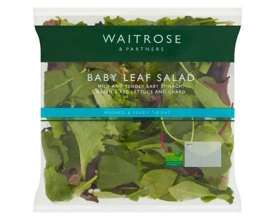 Waitrose & Partners Baby Leaf Salad 110g
