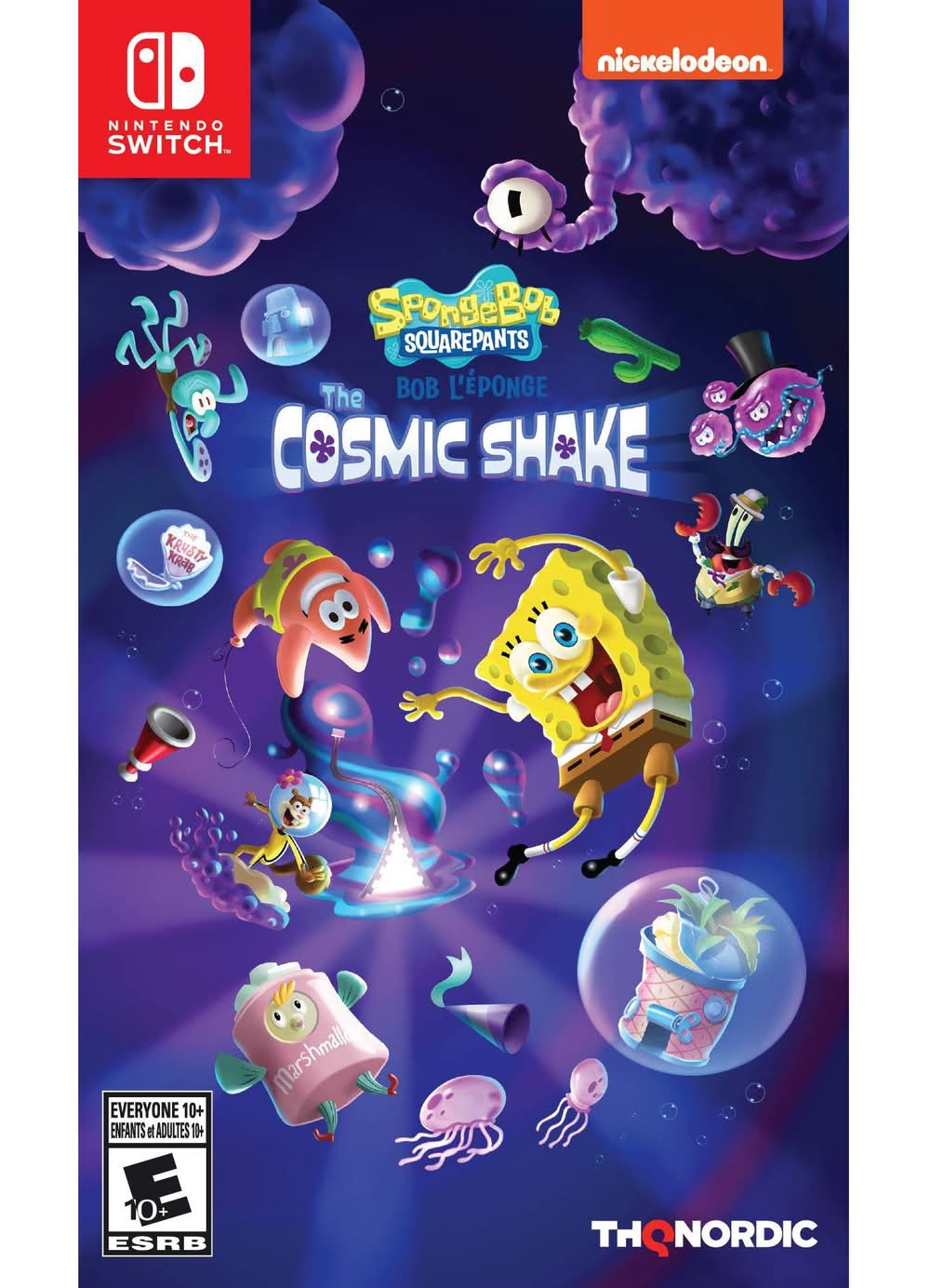 Nintendo Switch Spongebob Squarepants Cosmic Shake