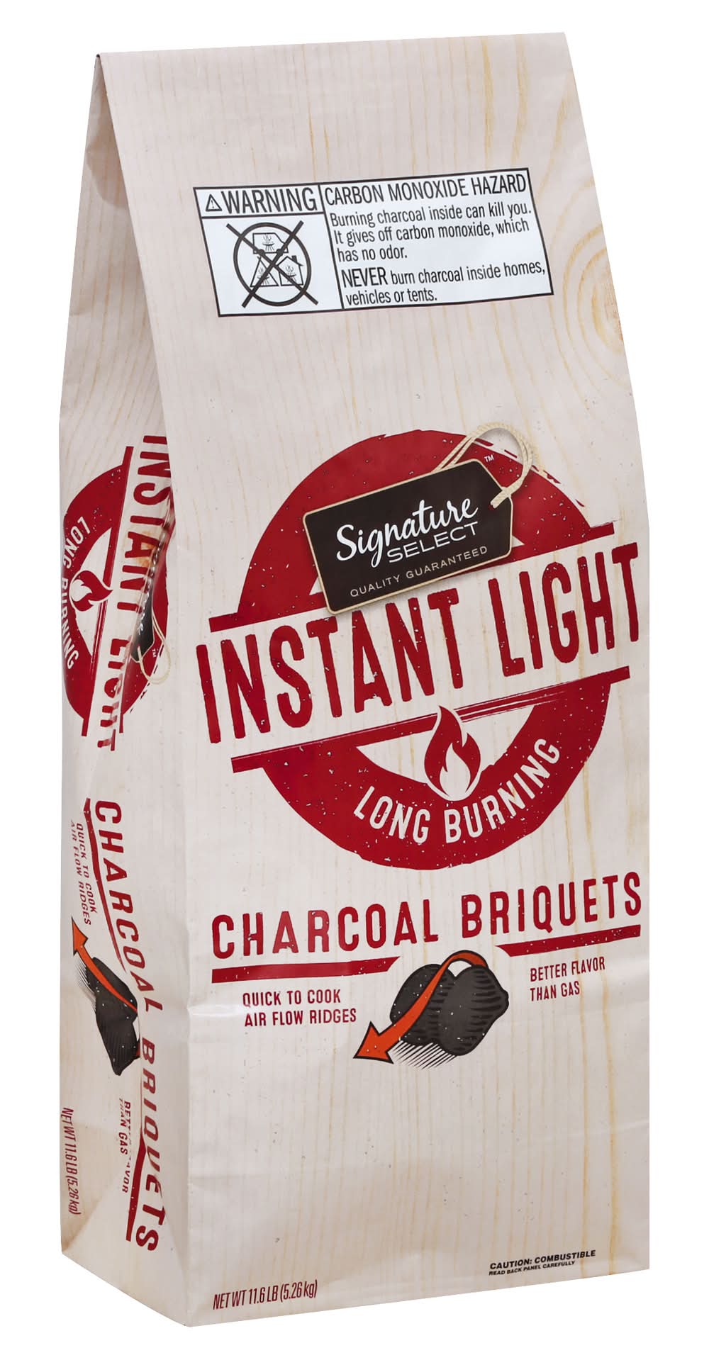 Signature Select Charcoal Briquets Instant (11.6 lbs)