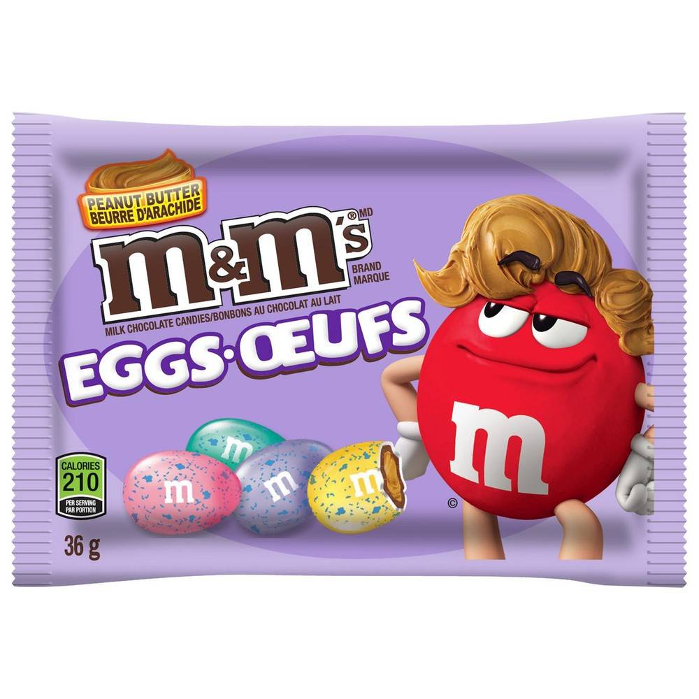 M&M's Eggs Peanut Butter Milk Chocolate Candies Delivery Near Me