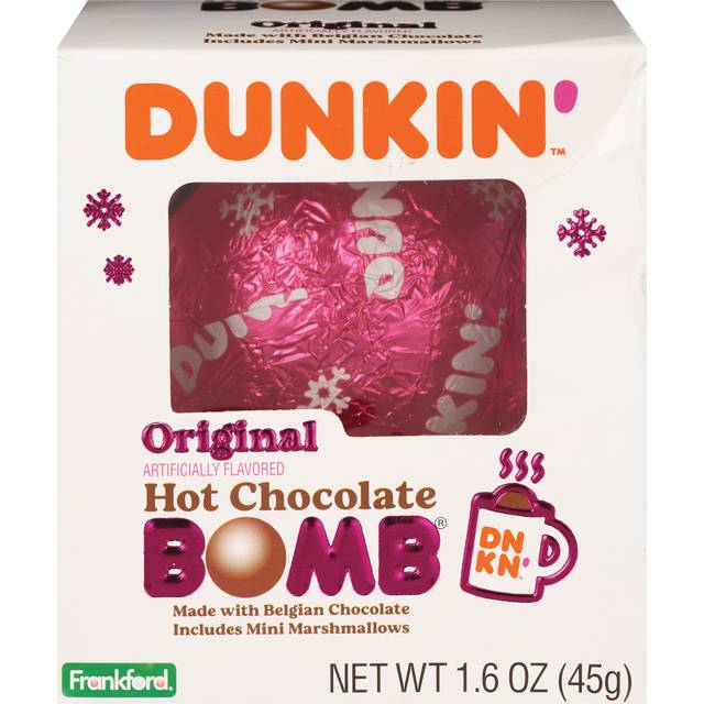Dunkin Hot Chocolate Bomb, 1 ct, 1.6 oz