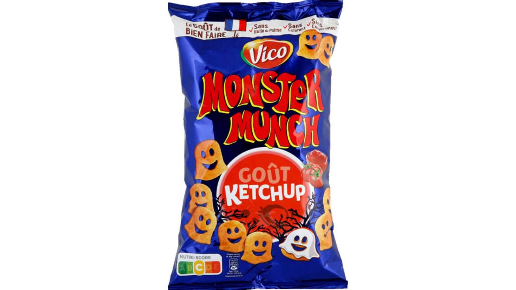 Monster Munch Biscuit apéritif Monster Munch Ketchup 85g Le sachet de 85g